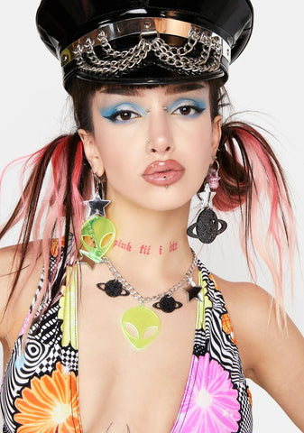 Neon Out Of Space Necklace