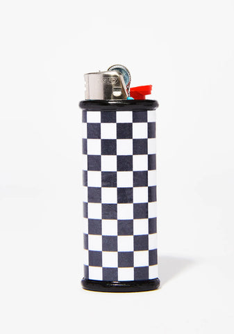 Checkered Lighter Case