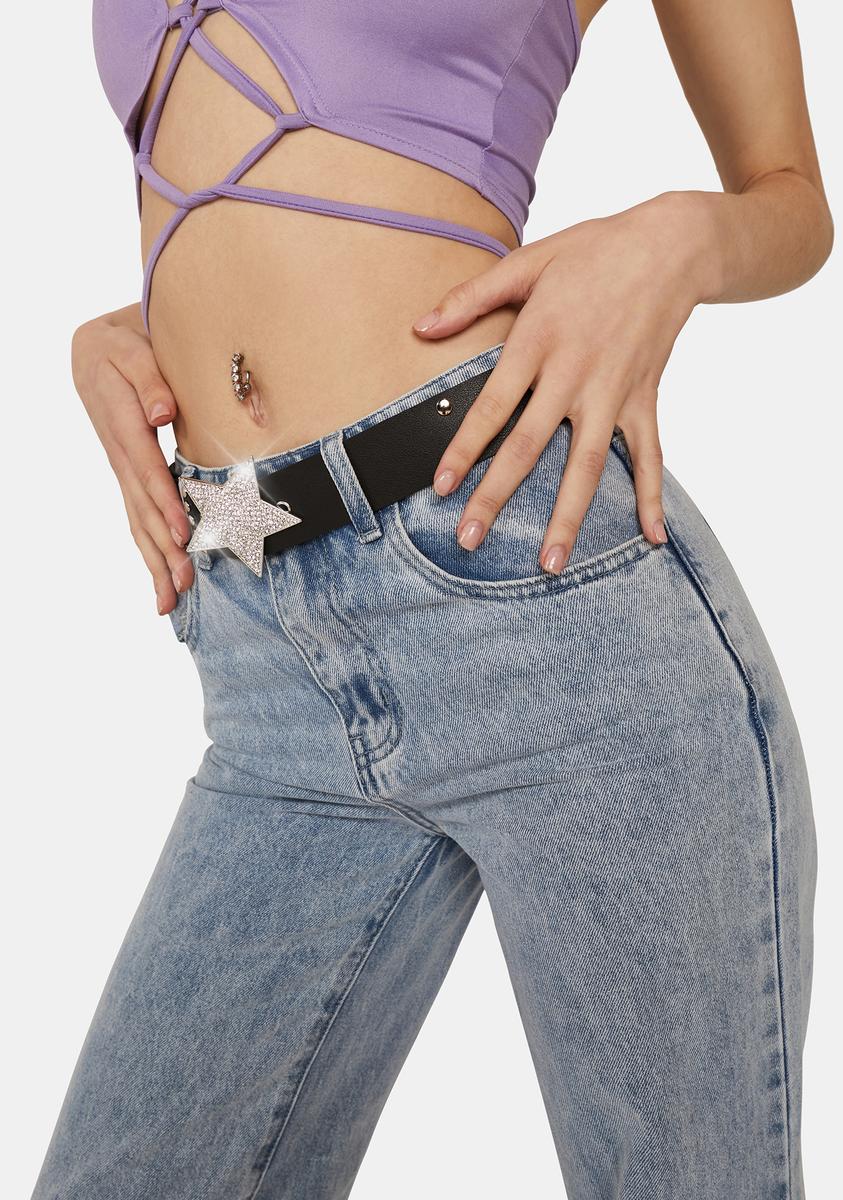 Blinded By Lights Vegan Leather Belt