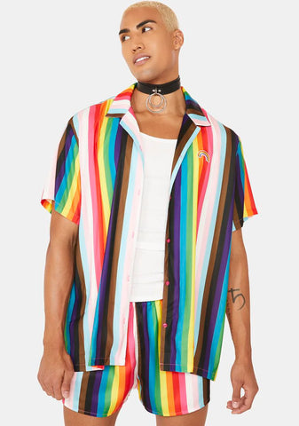 United As One Button Down Top