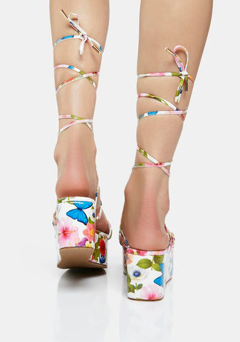 Sunny Days Platform Sandals