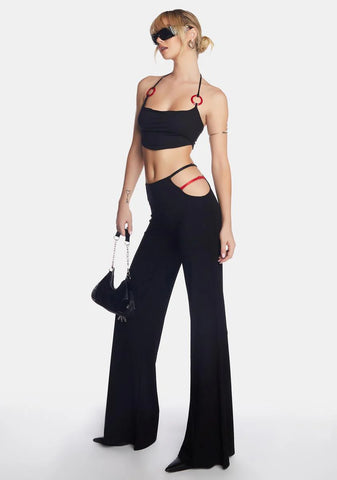 Hatina Cut-Out Pants