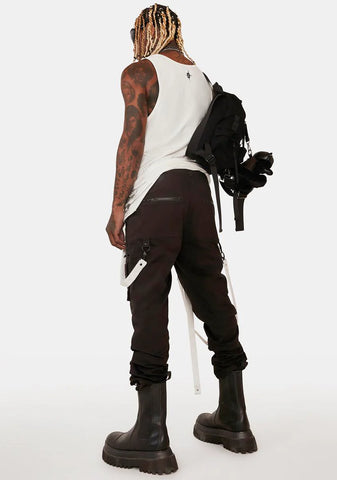 Distortion Unisex Strappy Cargo Pants