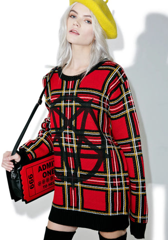 Beastplaid Pullover Sweater