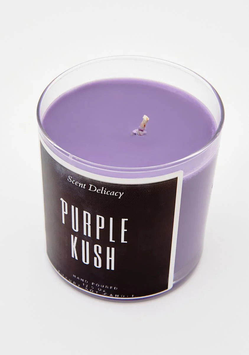 Purple Kush Soy Candle