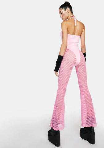 Aerobics Club Halter Jumpsuit