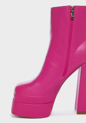 Sweet Local Romance Platform Boots