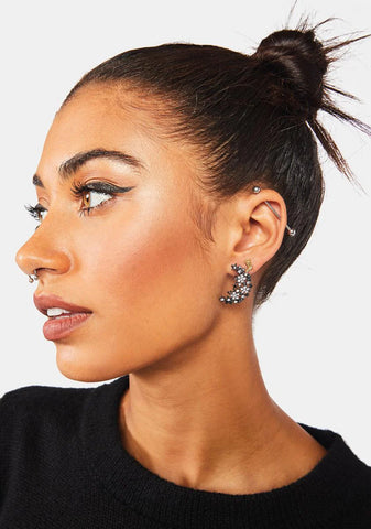 Natural Wonders Rhinestone Earrings