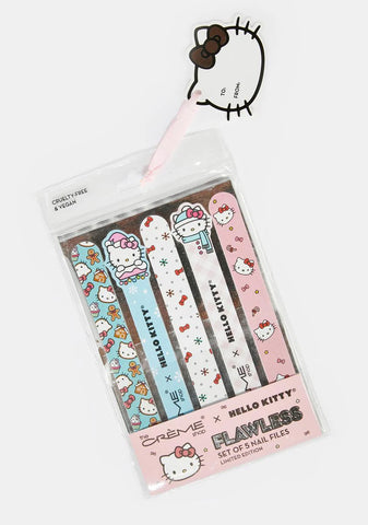 X Hello Kitty 5 Piece Nail File Set