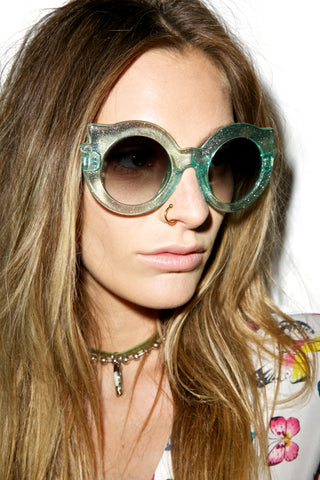 The Hanoi Weekend Sunglasses - Light Green