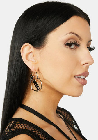 Break The Rules Hoop Earrings