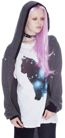 Malibu Zip Up I Believe Hoodie