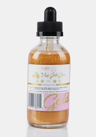 24K Gold Glow Body Oil
