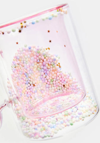 Team Time Glitter Mug