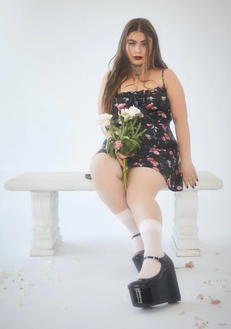 She Can’t Be Just Friends Floral Mini Dress