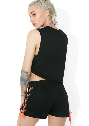 Open Season Lace-Up Shorts