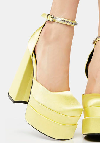 Lick My Lollipop Platform Heels