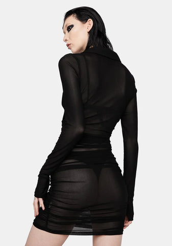 Down To Business Mini Dress