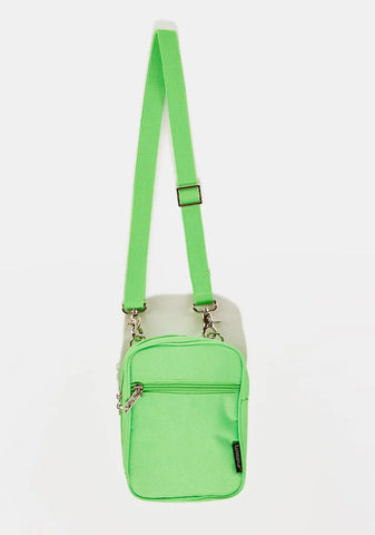 Green Sidekick Crossbody Sling Bag