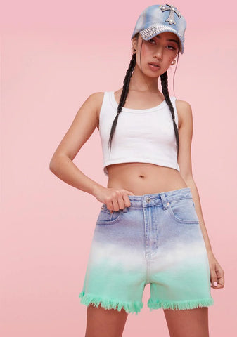 The Glow Up Denim Shorts