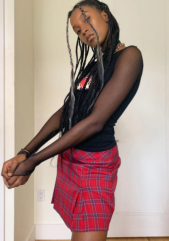 Slow Burn Fishnet Tee