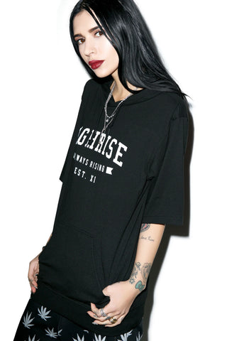 Always Rising Short Sleeve Hoodie