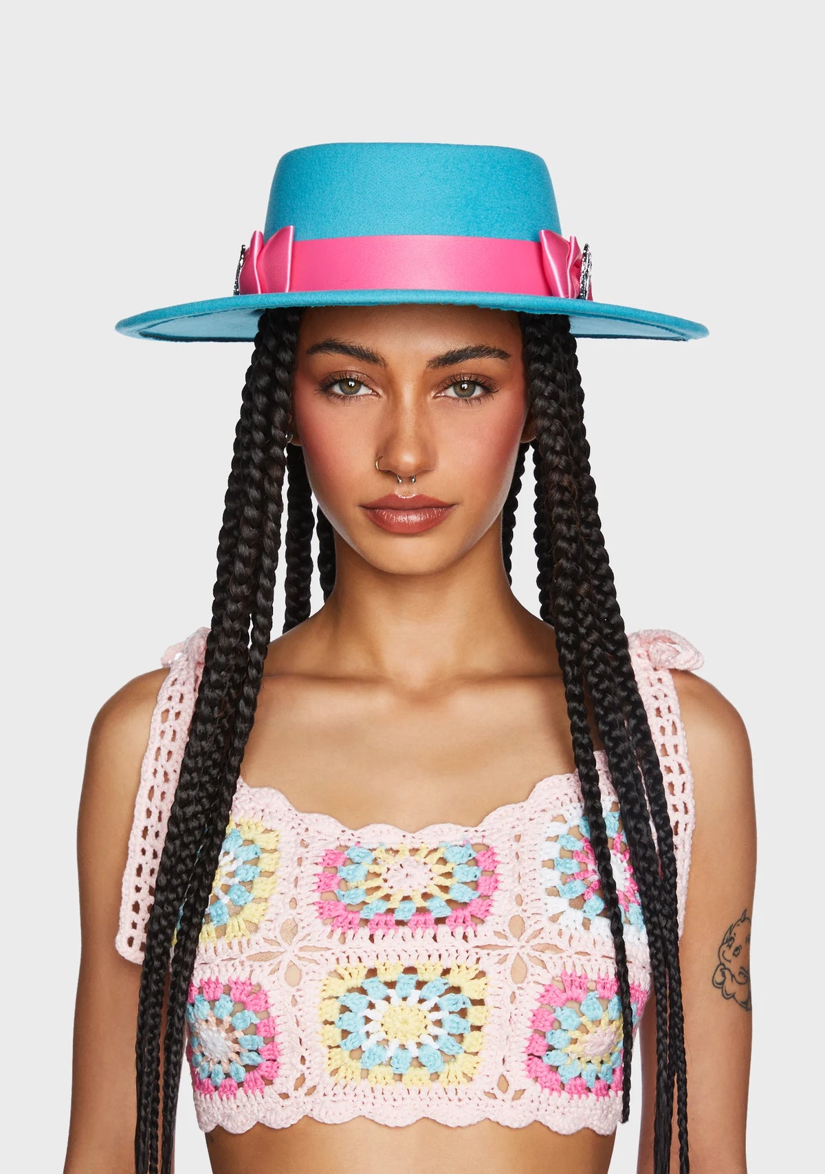 Embracing Whimsy Wide Brim Hat