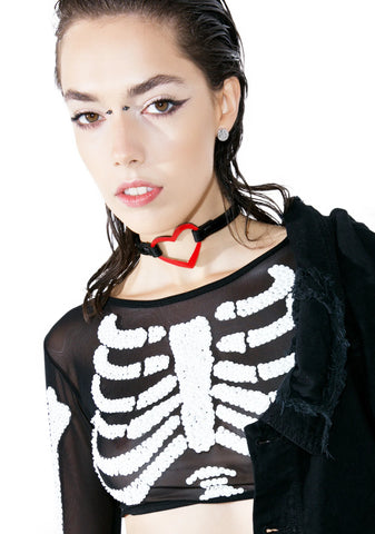 Show Yer Heart O-Ring Choker