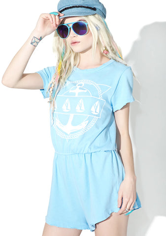 Yachting Emblem Cruise Romper