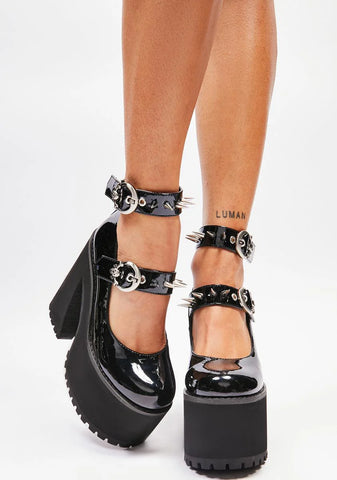 Without A Pulse Platform Mary Janes