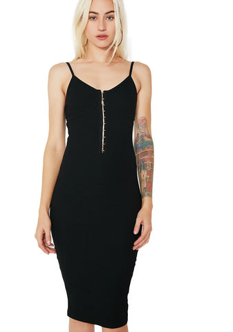 On My Grind Bodycon Midi Dress