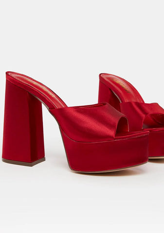 Love Me Down Heeled Mules