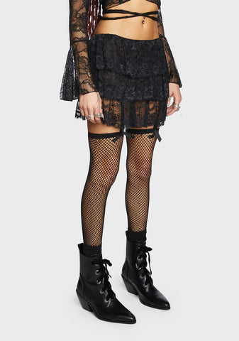 Undeniable Charm Lace Skirt