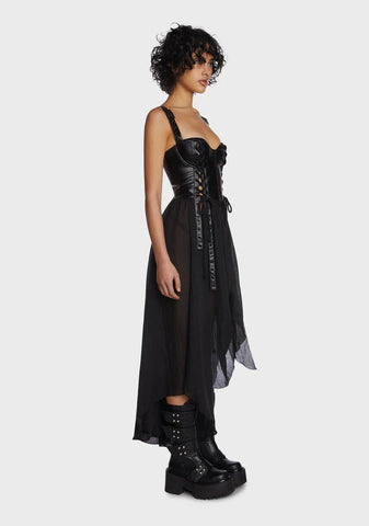 Echo Corset Maxi Dress