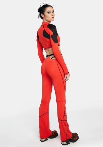 Red Enduro Speed Racer 2.0 Pants