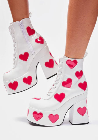 Retro Romance Ankle Boots
