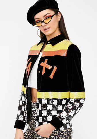 All Hail Me Sequin Jacket