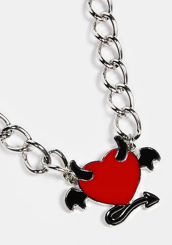Naughty By Nature Heart Necklace