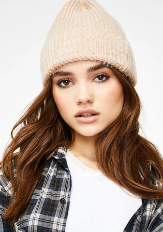 Nude Skatepark Ribbed Beanie