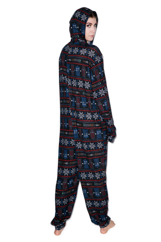Doctor Who Snow Flake Onsie