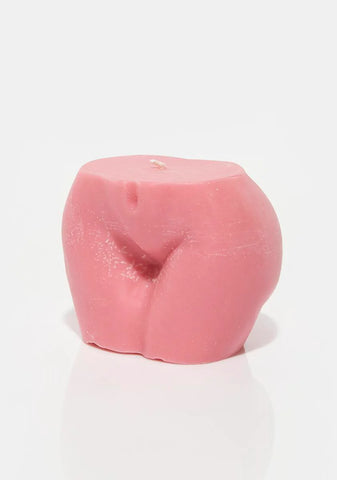 Large Baby Pink Derriere Candle