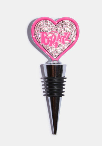 The Party's On Wine Stopper