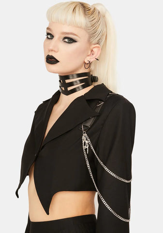Devil Magic Crop Jacket