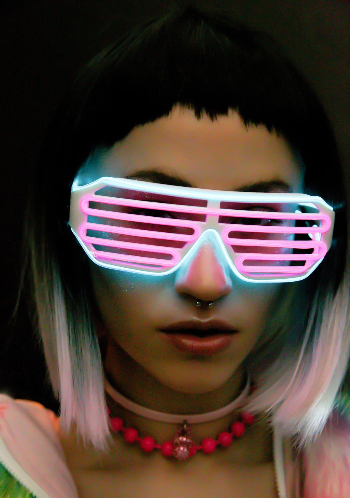 White Luminescence Shutter Frames