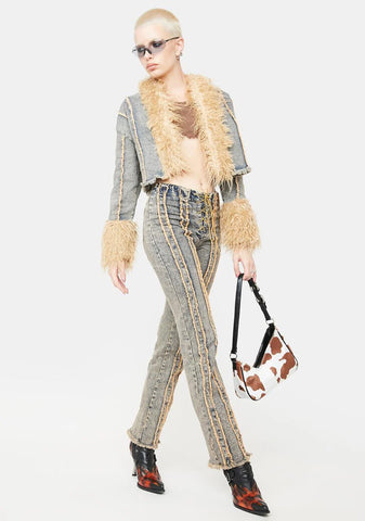 Who's To Say Denim Jacket