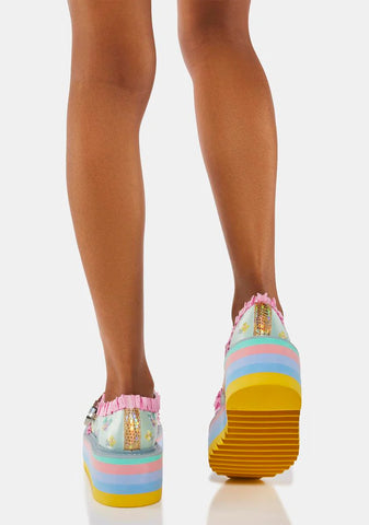 So Refreshing Platform Oxfords