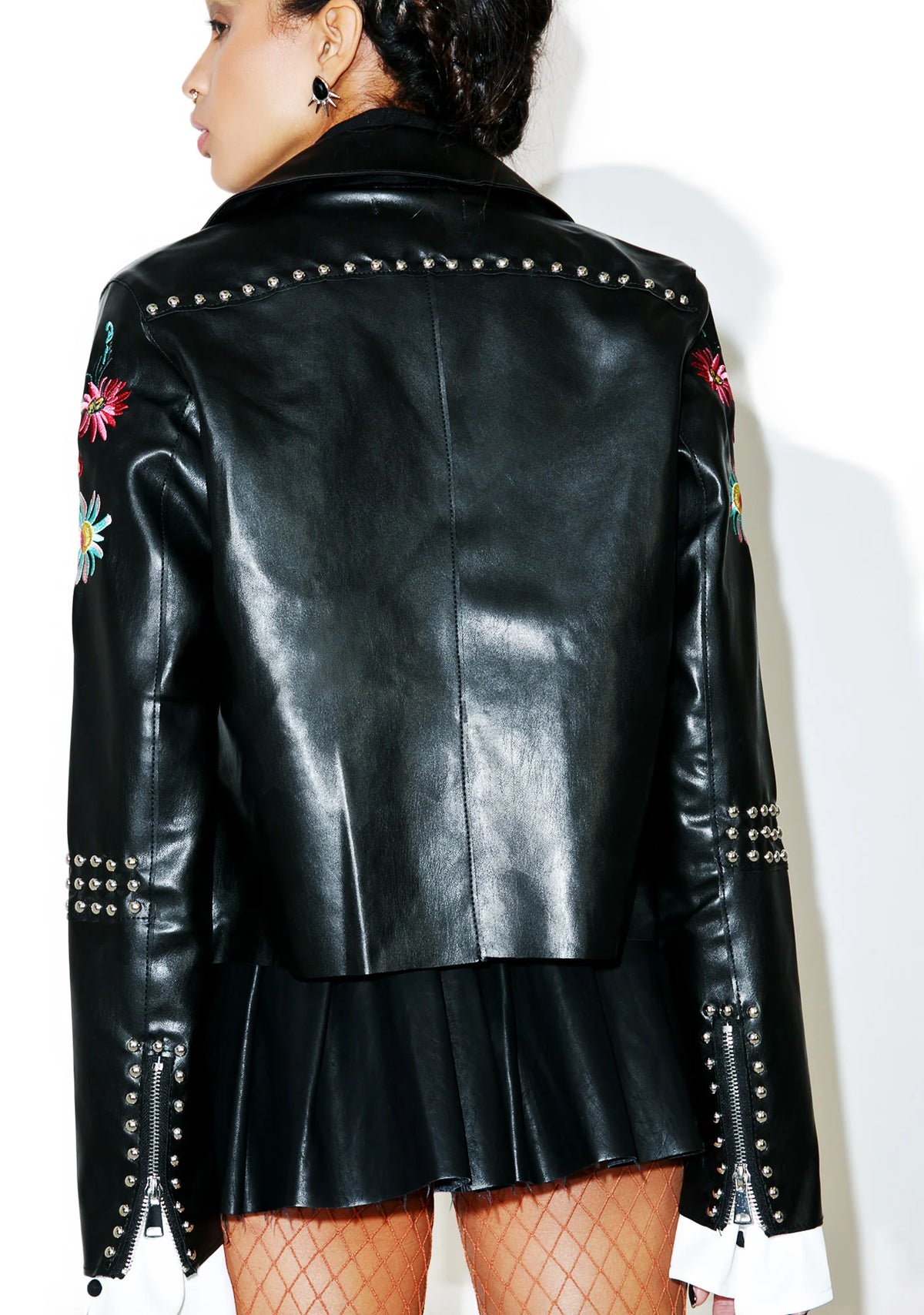 Halcyon Embroidered Moto Jacket