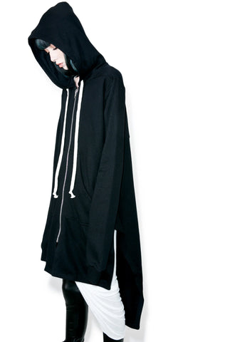 Rainin' Ash Elongated Hoodie