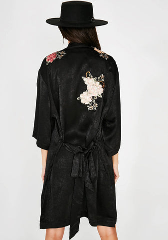 Daily Slay Floral Kimono