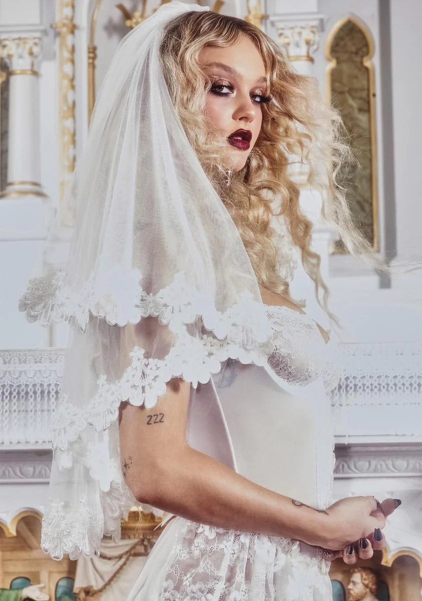 Wayward Love Veil Headpiece